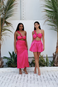 LIORA Shorts - Fuchsia Pink