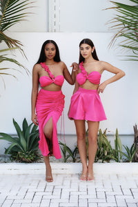 LIORA Shorts - Fuchsia Pink