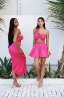 LIORA Shorts - Fuchsia Pink