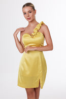 NISSY Dress – Butter Yellow
