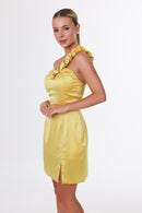 NISSY Dress – Butter Yellow