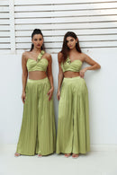 ORA Signature Ruched Top - Island Mint Green