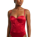 AMORA CORSET BODYSUIT - SCARLET RED