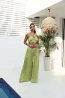 ORA Signature Ruched Top - Island Mint Green