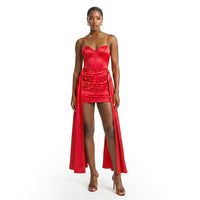 AMORA SET - SCARLET RED